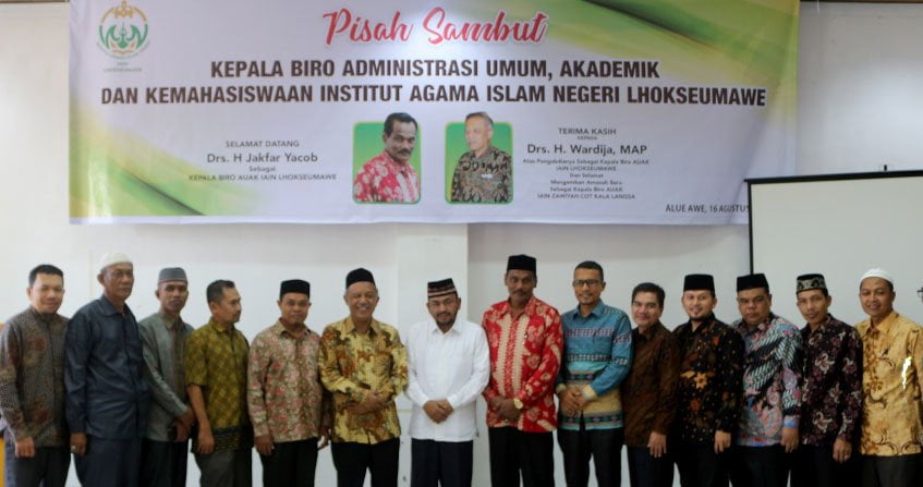 Pisah Sambut Kepala Biro AUAK Berlangsung Penuh Keakraban